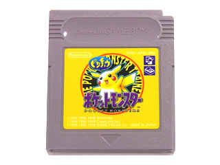 ゲームボーイソフト ポケットモンスター 黄 ピカチュウ