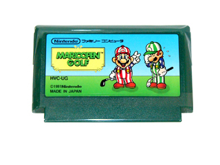 ファミコンソフト(カセット) マリオオープンゴルフ