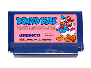 ファミコンソフト(カセット) ドナルドダック