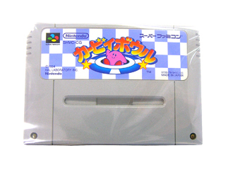 スーパーファミコンソフト カービィボウル